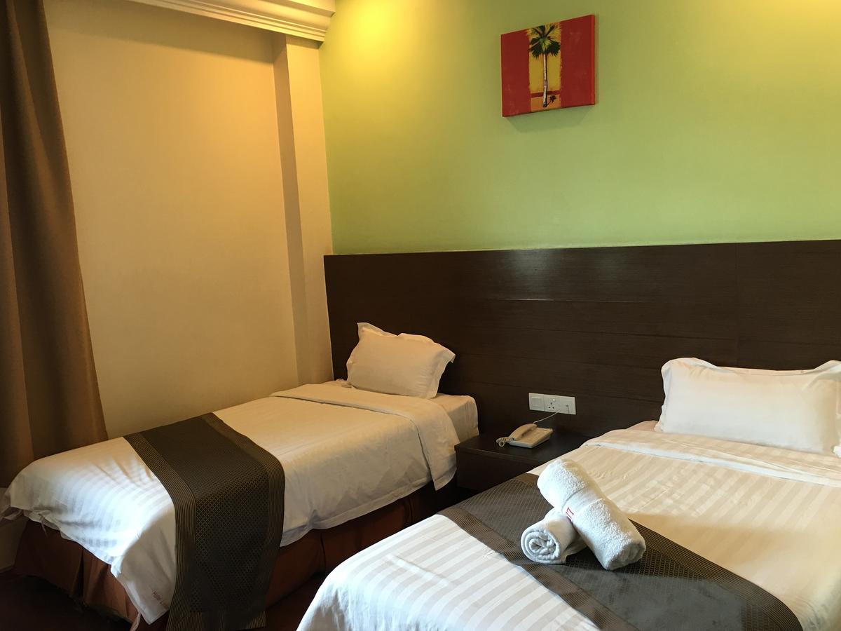 Lintas Plaza Hotel Kota Kinabalu Bagian luar foto